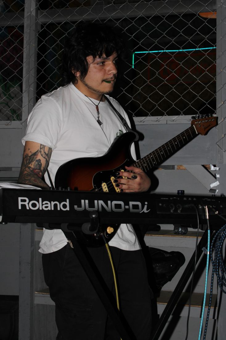 Los cuatro, backstage — La Cueva, Bogotá, 27 jun 2026
